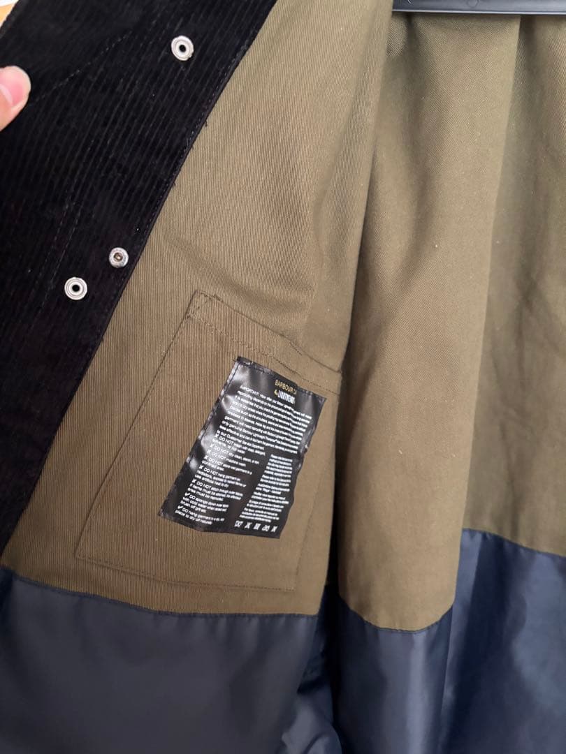 キャプテンサンシャイン✖️バブアー　トラベラーコート　サイズ36