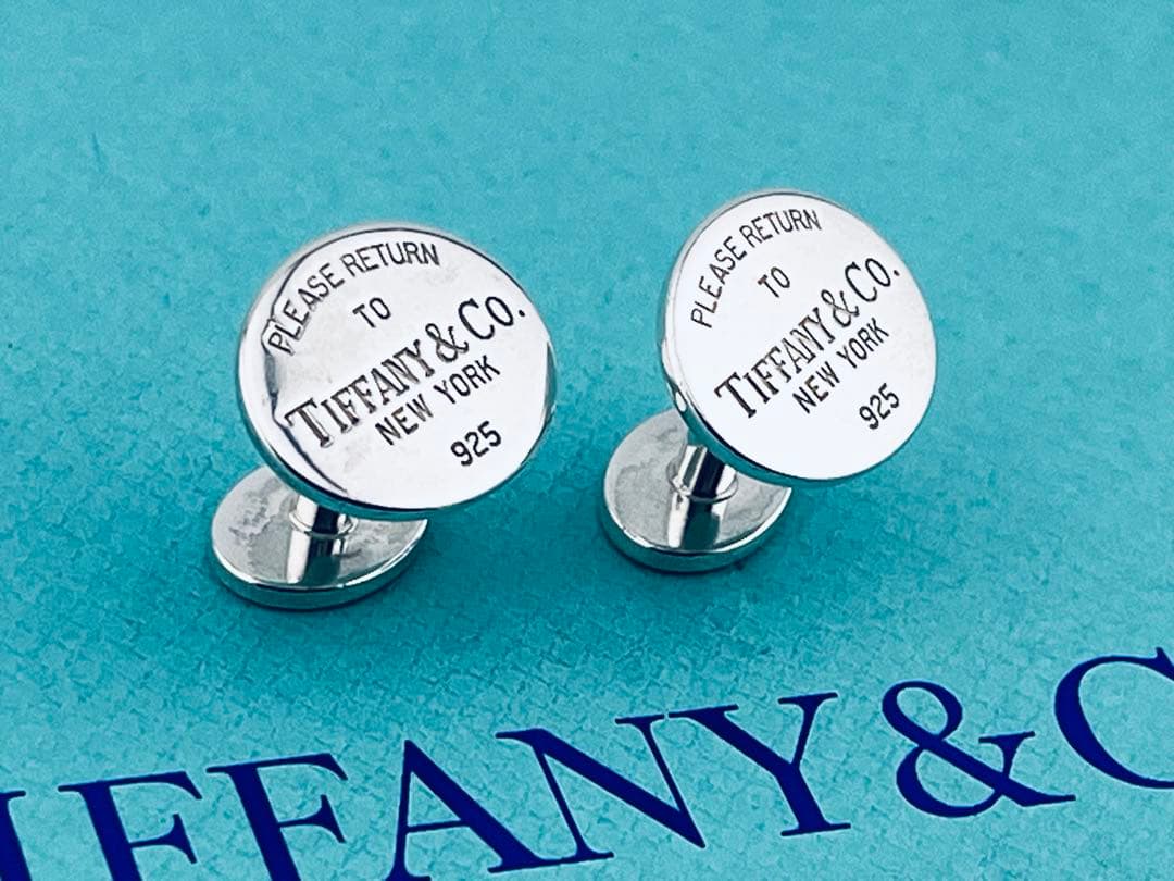 c928 ティファニー　リターントゥ　カフス　カフリンクス　シルバー　925
