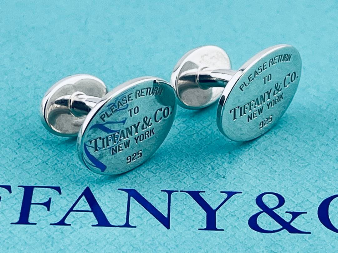 c928 ティファニー　リターントゥ　カフス　カフリンクス　シルバー　925