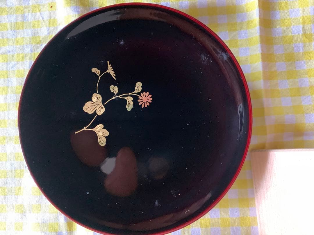 ☆越前漆器 ☆ 漆塗り皿 5枚セット✖️3箱‥‥15枚