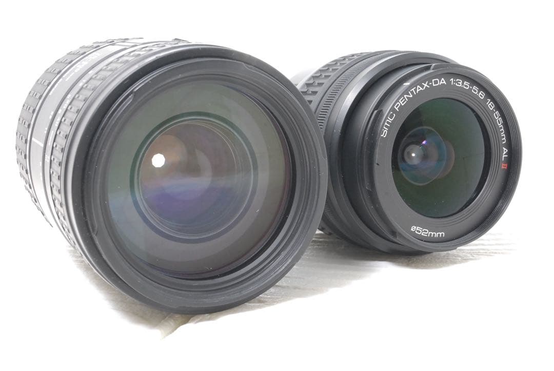 訳あり❤️ショット数少✨PENTAX K100 D SUPER ダブルレンズ