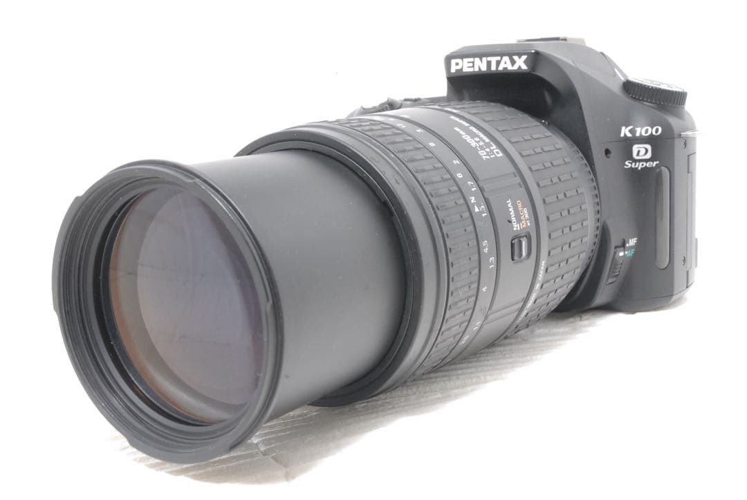 訳あり❤️ショット数少✨PENTAX K100 D SUPER ダブルレンズ