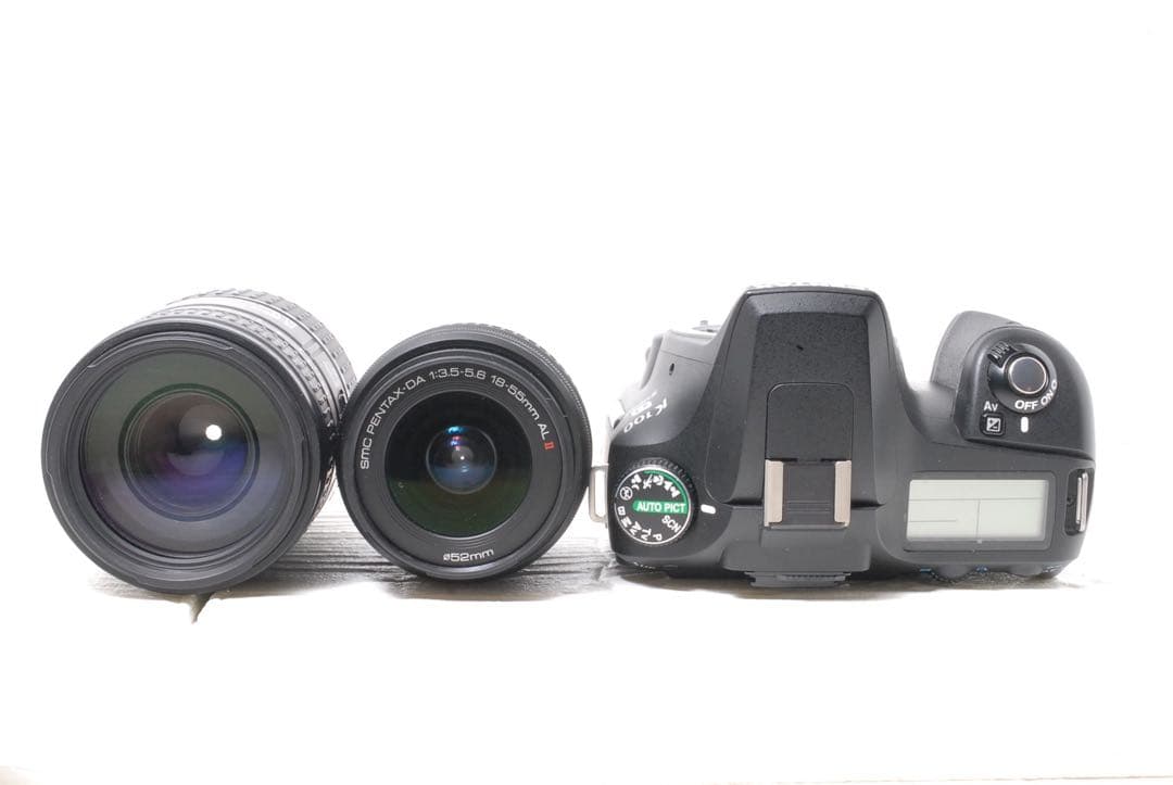 訳あり❤️ショット数少✨PENTAX K100 D SUPER ダブルレンズ