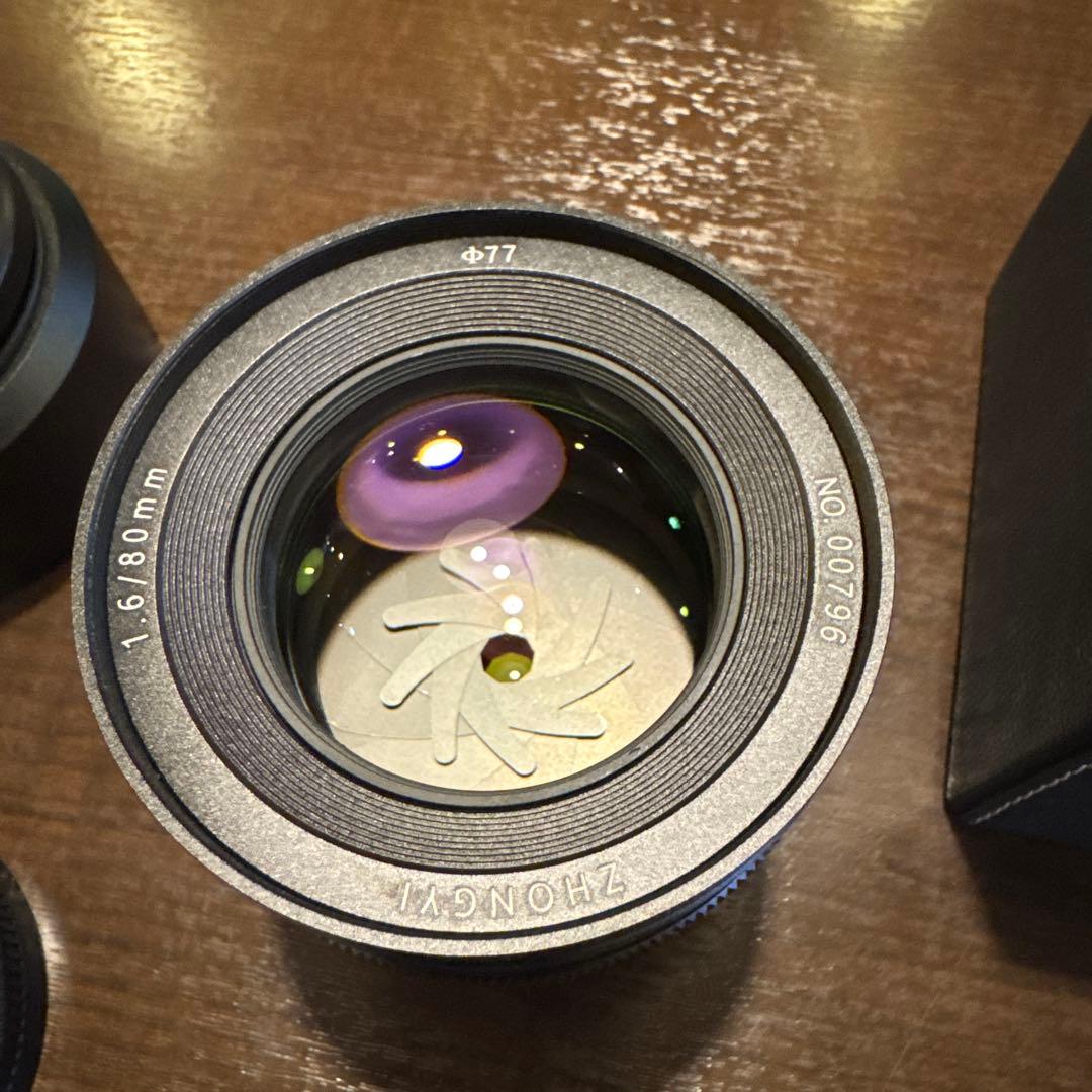 中一光学 ZHONG YI SPEEDMASTER 80mmF1.6 GFX