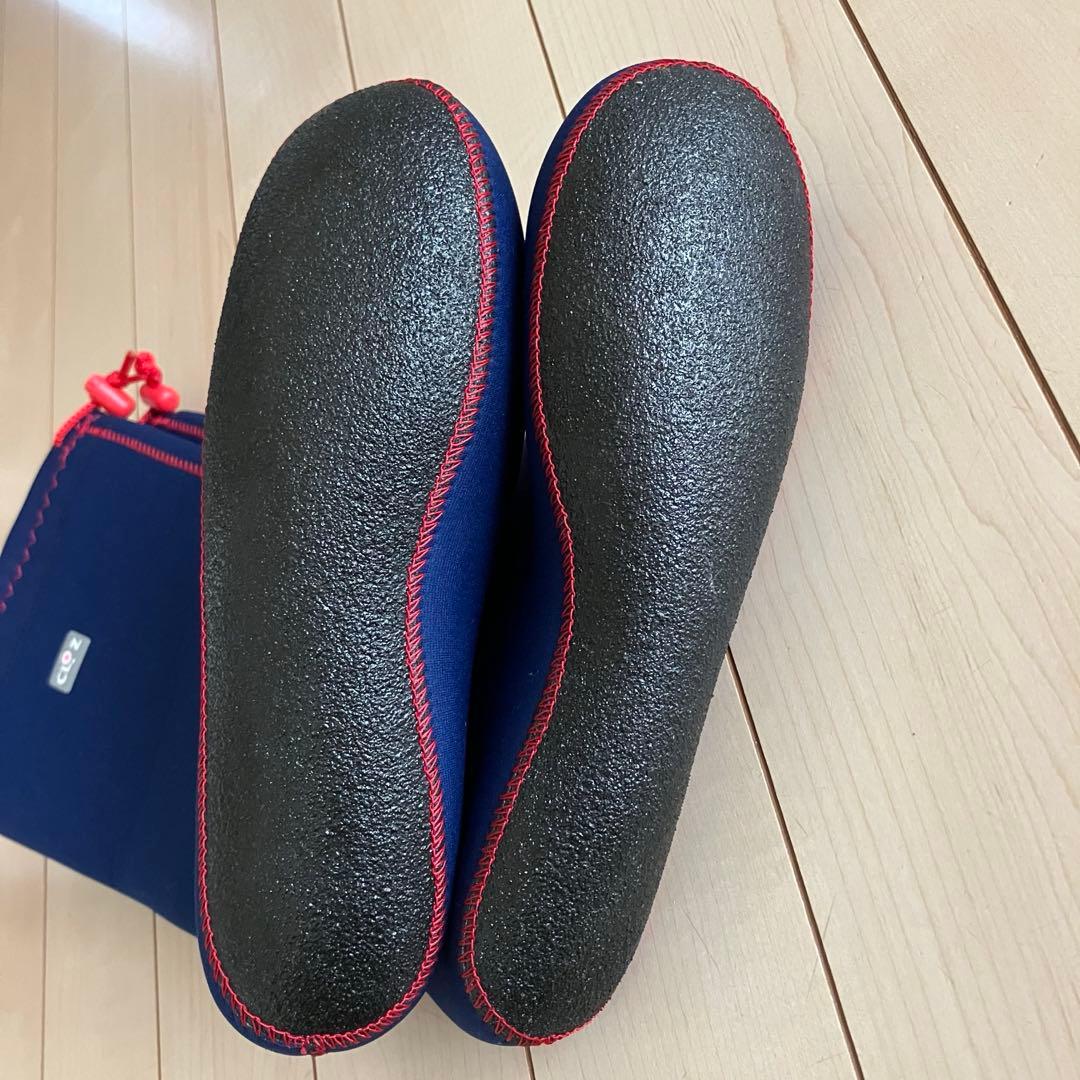未使用 足湯ブーツ クロッツ CLO'Z Mサイズ 24.5-26cm ネイビー