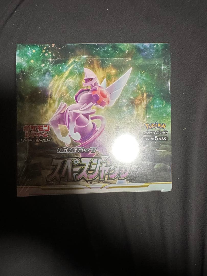 シュリンク付き　ポケモンカードスペースジャグラー　1ボックス