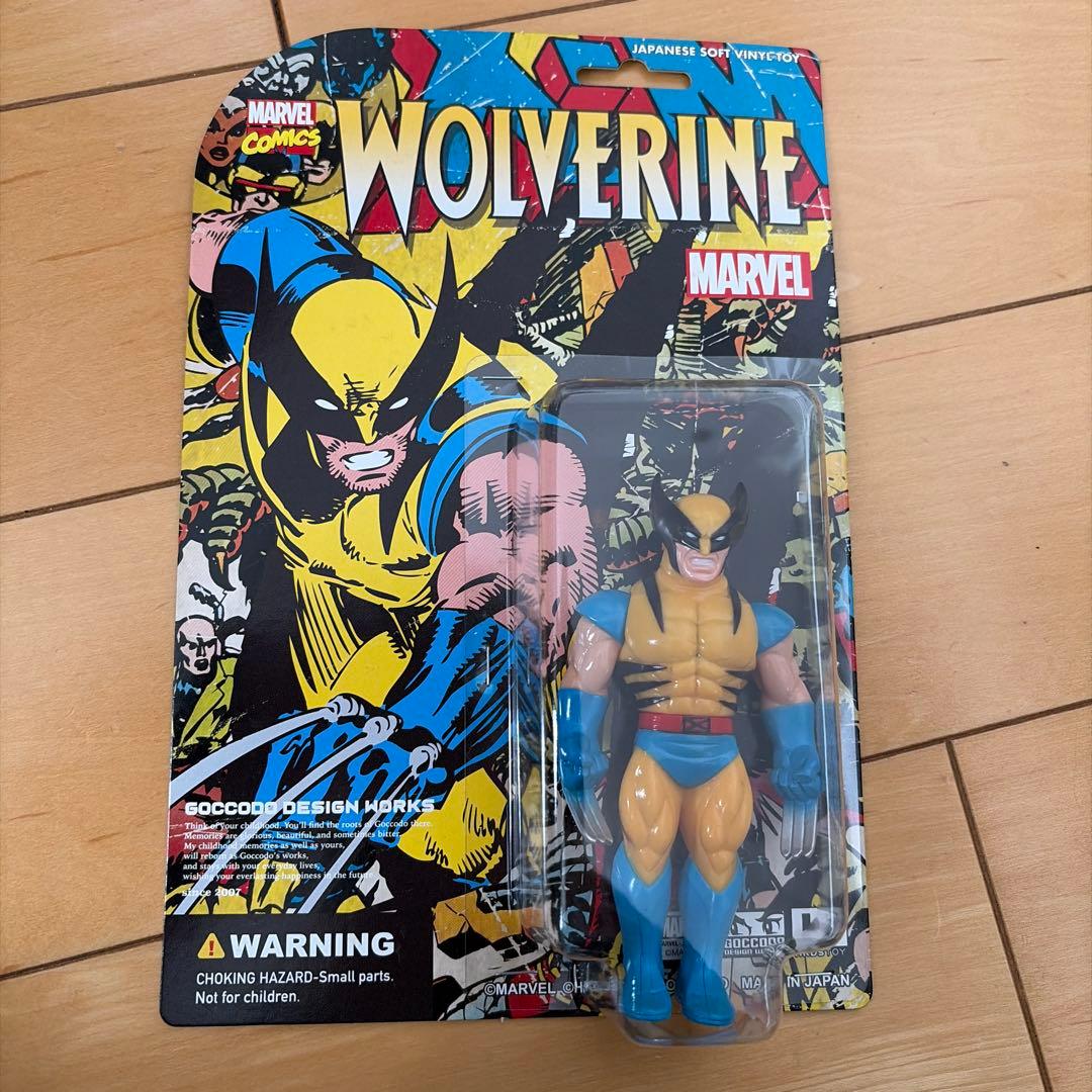 ゴッコ堂　ソフビ　ウルバリン MARVEL Wolverine