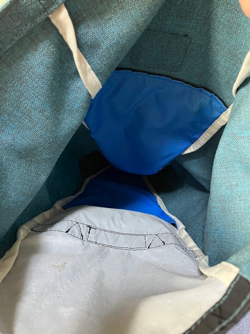 ロウロウマウンテンワークス 背負えるサドルバッグ ブルー ペーパースカイ