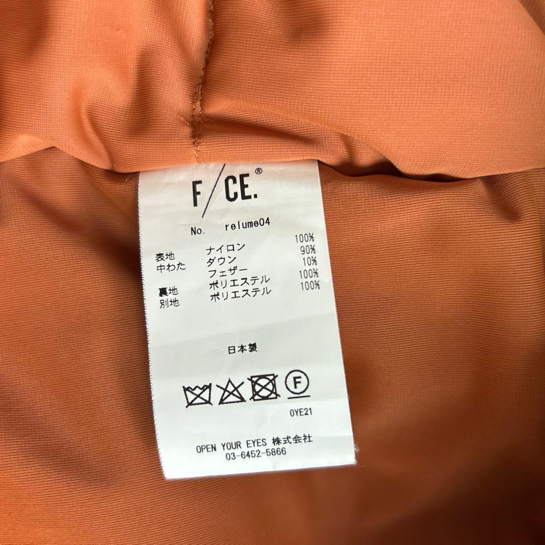 F/CE NANGA FT BOMB JACKET オリーブ L 日本製