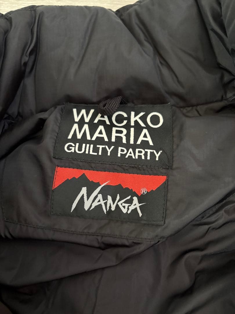 【美品】WACKO MARIA × NANGA ダウンジャケット