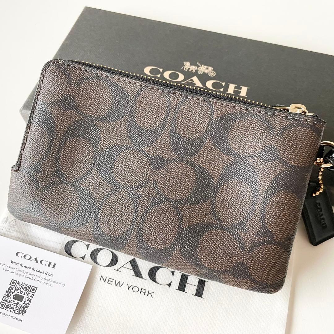 【新品】COACH がさばる財布を持ちたくない時に❤︎ ケース ポーチ