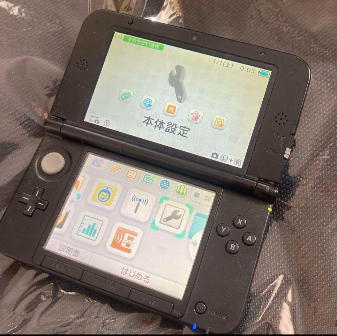 Nintendo3DS LL ブルー　ニンテンドー　タッチペン付き　ジャンク品