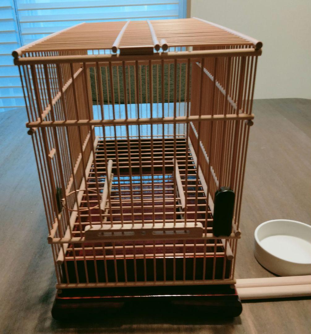 なおさん専用　鳥かご　竹籠　メジロ籠