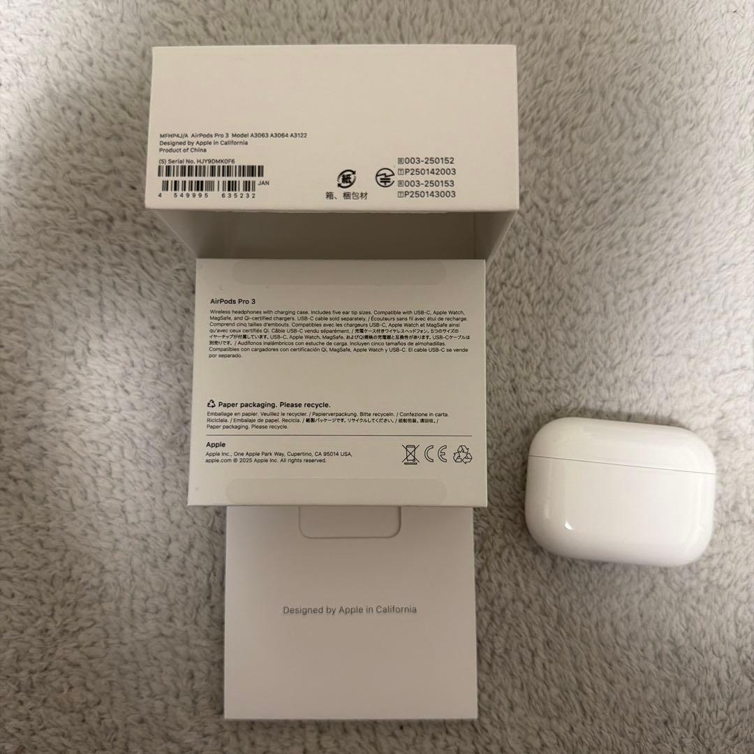 イヤホン Airpods Pro 3