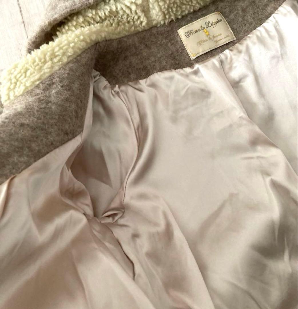 専用取引★人気★franchelippee フランシュリッペ　チリチリねこコート