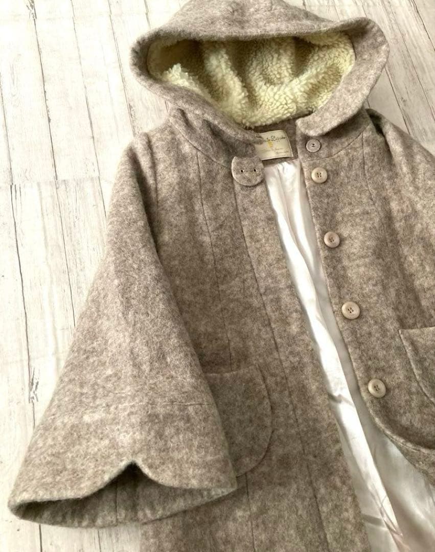 専用取引★人気★franchelippee フランシュリッペ　チリチリねこコート