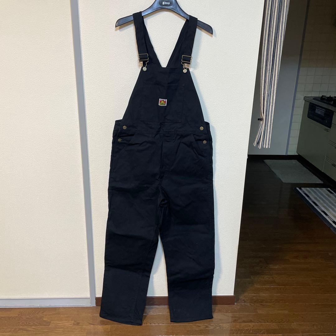 BEN DAVIS ブラックオーバーオール