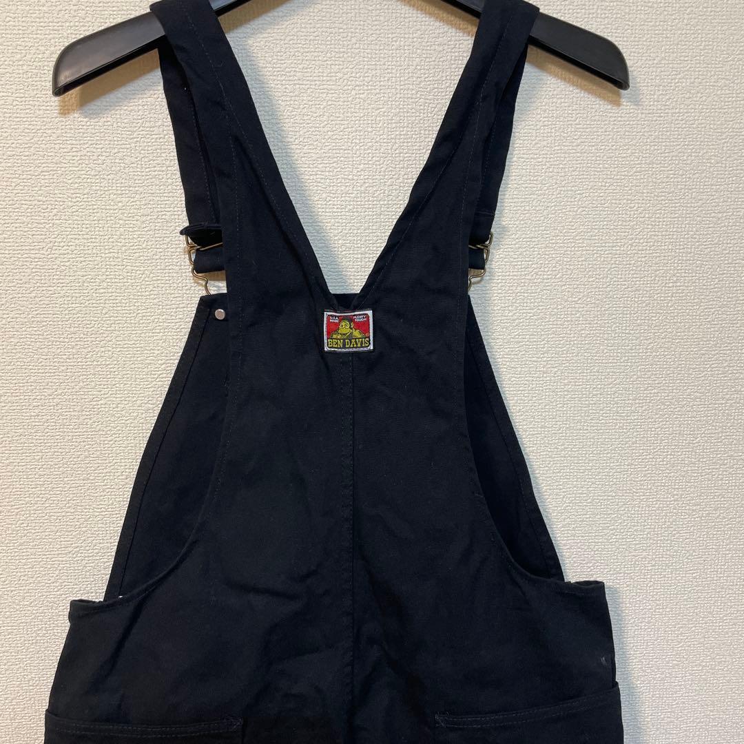 BEN DAVIS ブラックオーバーオール