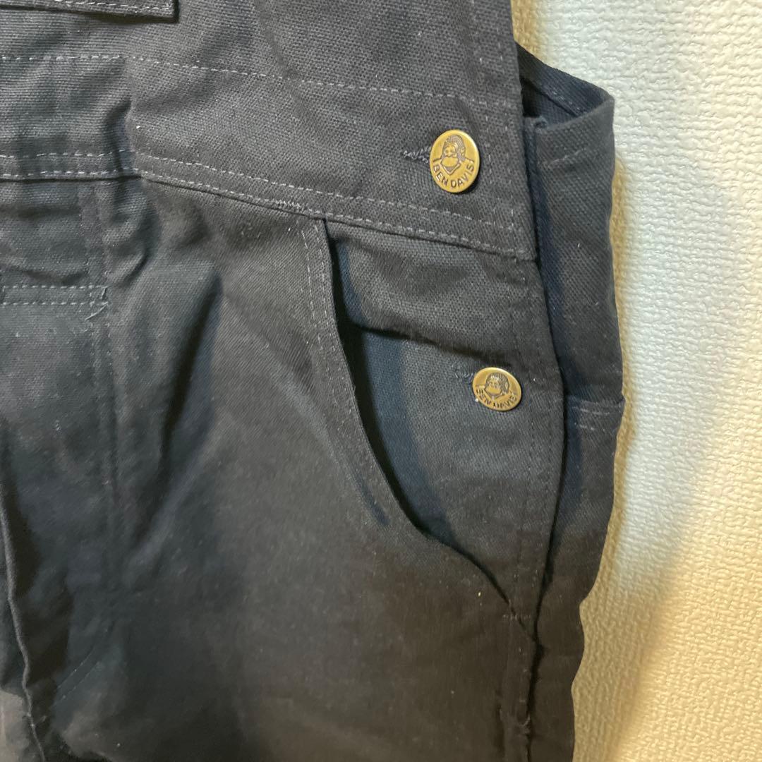 BEN DAVIS ブラックオーバーオール