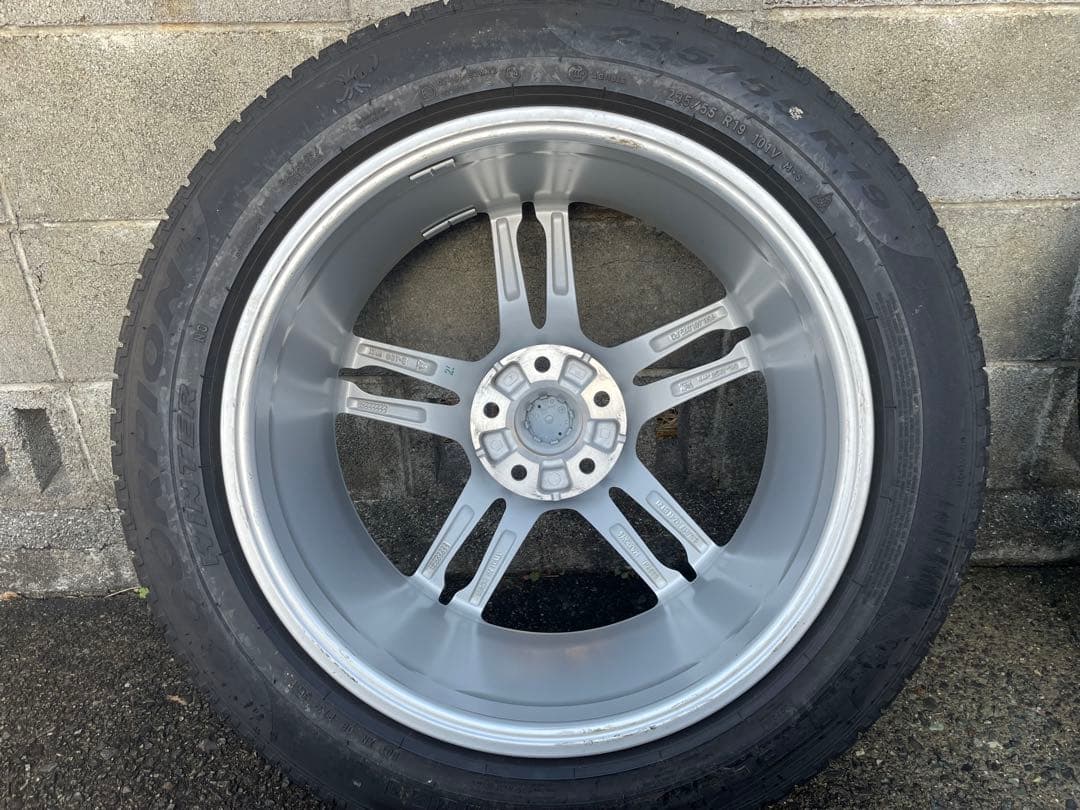 ポルシェマカン純正19インチ ウィンターホイール&タイヤセット ピレリ