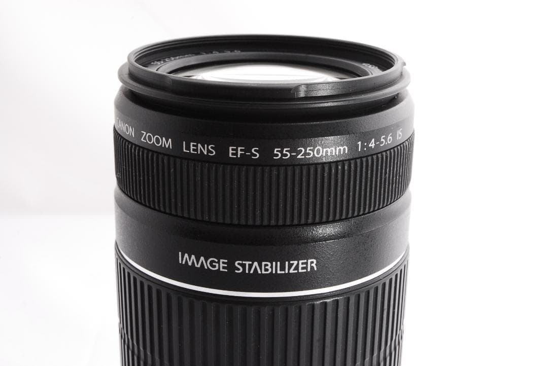 Canon EF-S 55-250mm IS 手ブレ補正　望遠レンズ　おまけ付