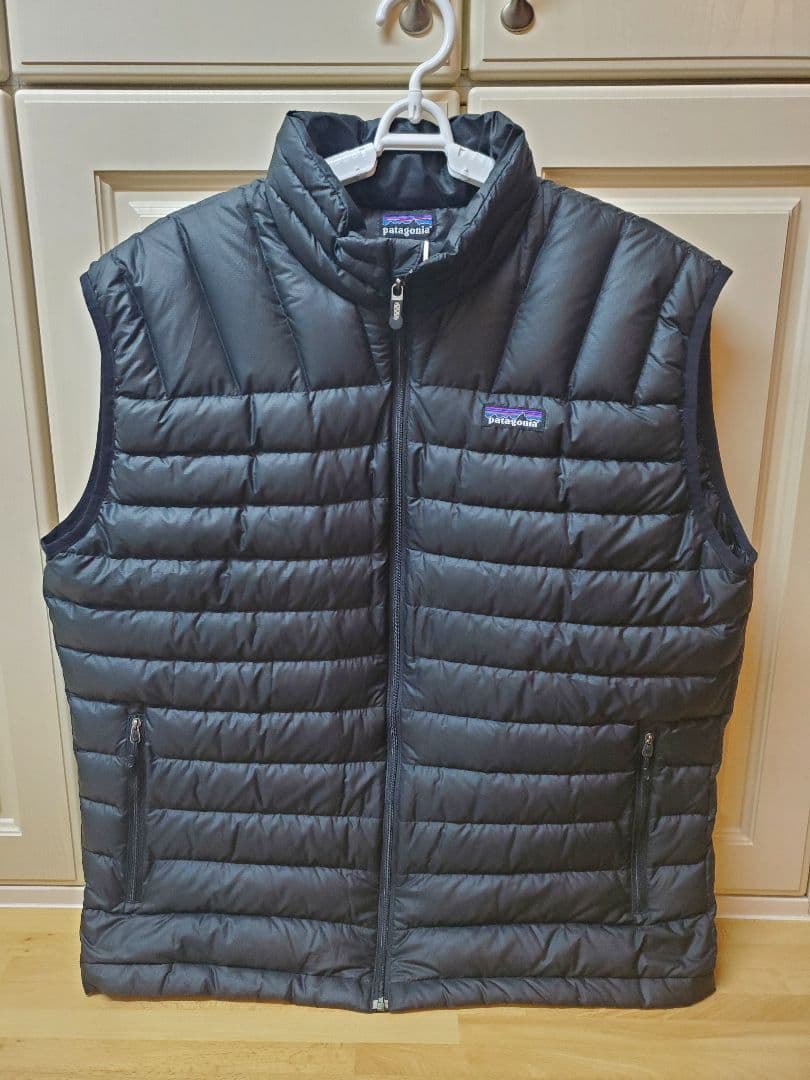 メンズL パタゴニア ダウンセーターベスト ブラック 黒