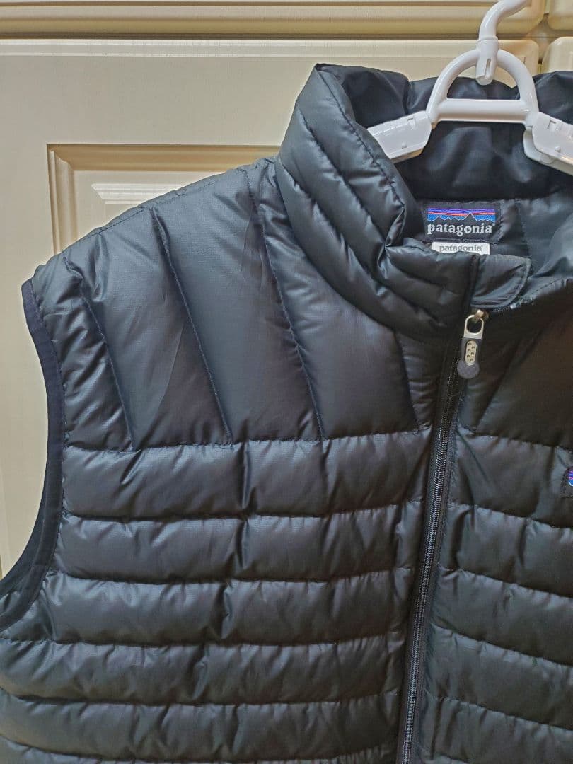 メンズL パタゴニア ダウンセーターベスト ブラック 黒