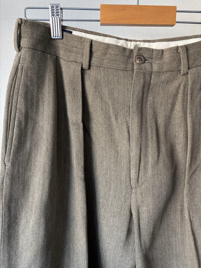 80s〜Polo by RalphLauren ヘリンボーンパンツ　USA製