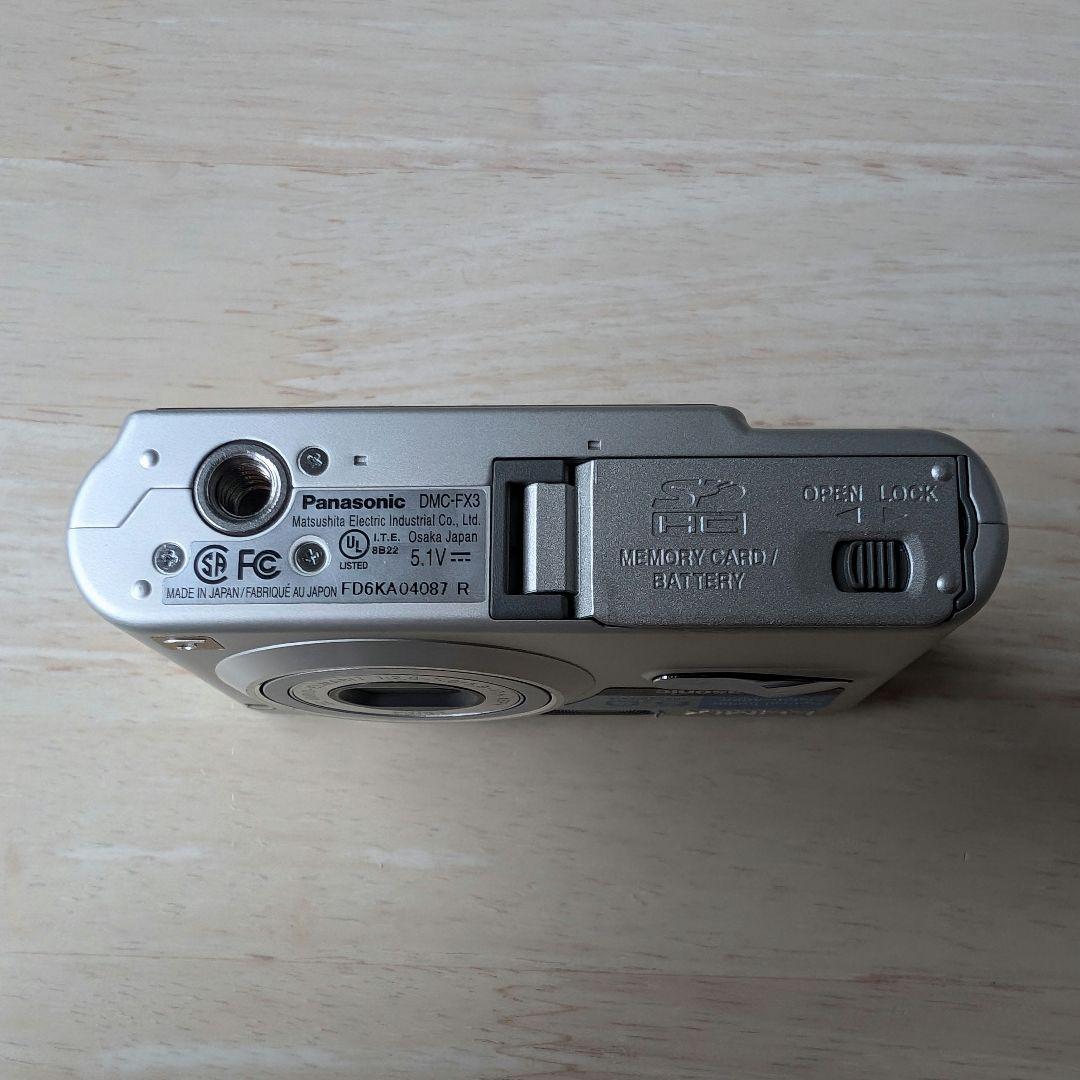 Panasonic DMC-FX3 コンパクトデジタルカメラ