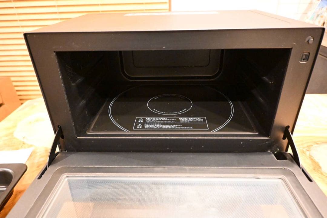 BALMUDA The Range K04A-BK オーブンレンジ