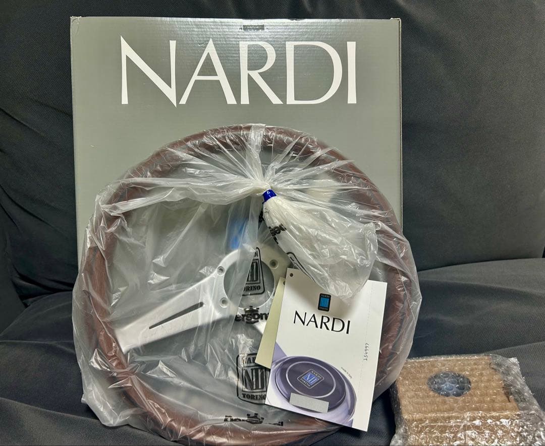 NARDI ナルディウッド＆ポリッシュスポーク ディープコーン N770【新品】