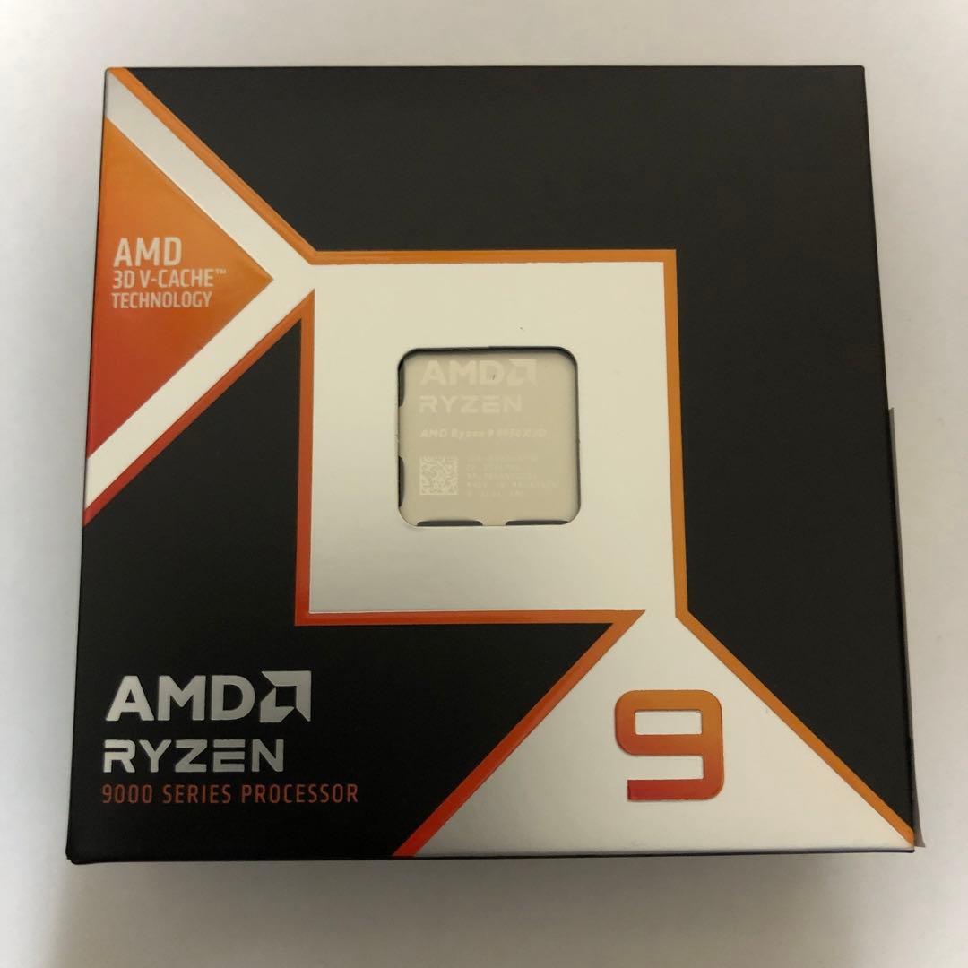 新品未開封品　AMD Ryzen 9 9950X3D BOX