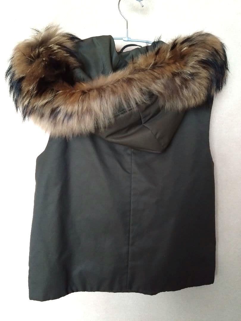 【美品】Theory MELISIA 3way ダウン ファー付き中綿ベスト