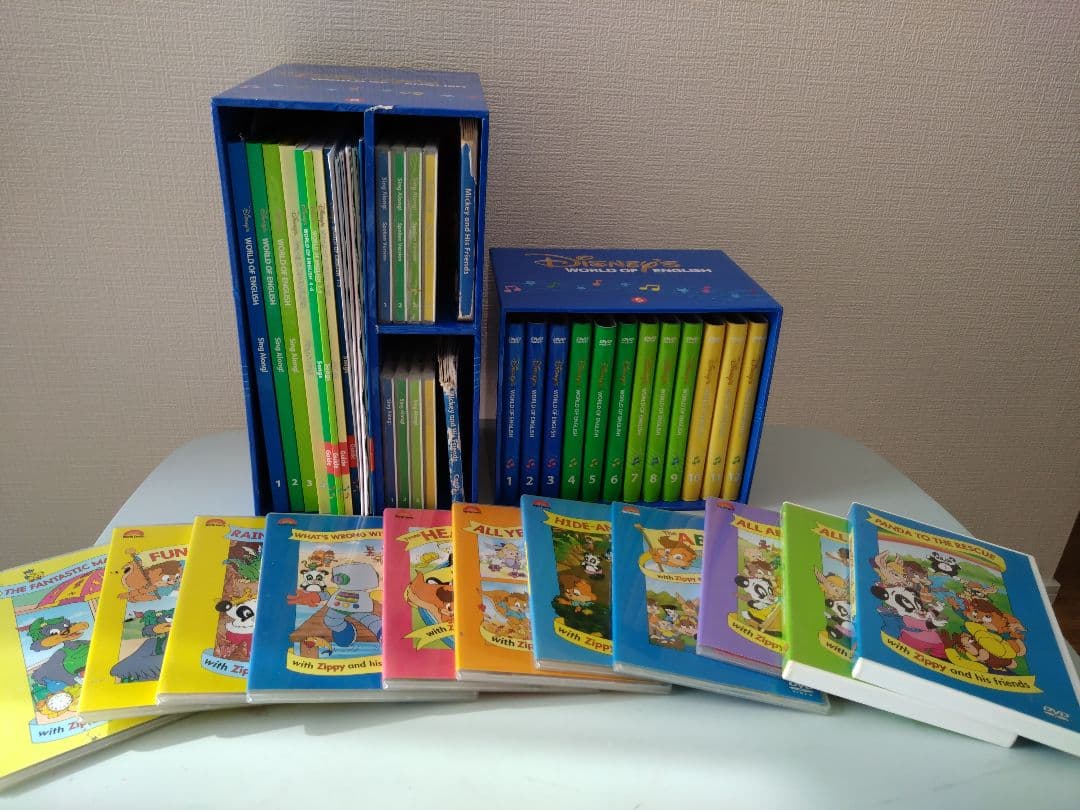 ディズニー 英語システム　シングアロングセット＋特典DVD