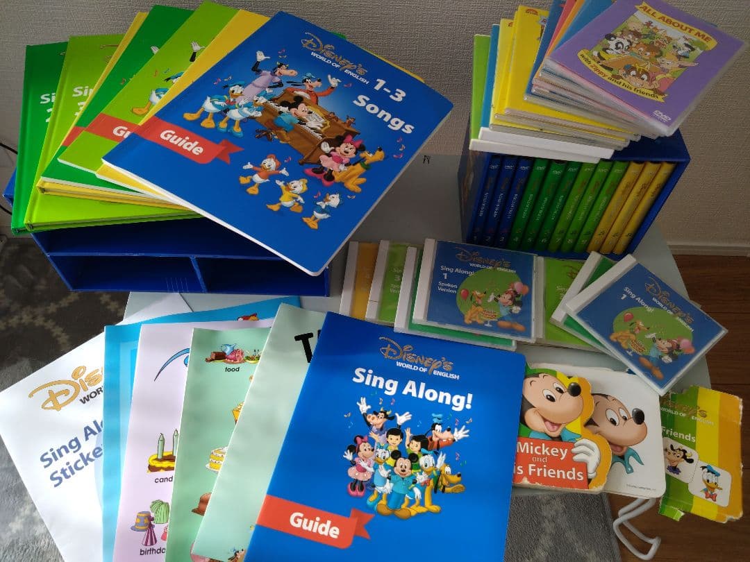 ディズニー 英語システム　シングアロングセット＋特典DVD
