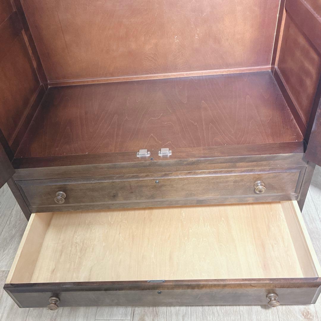 ◇大阪府神戸市配達無料！◇北海道民芸家具◇洋服箪笥ワードローブ◇アンティーク◇