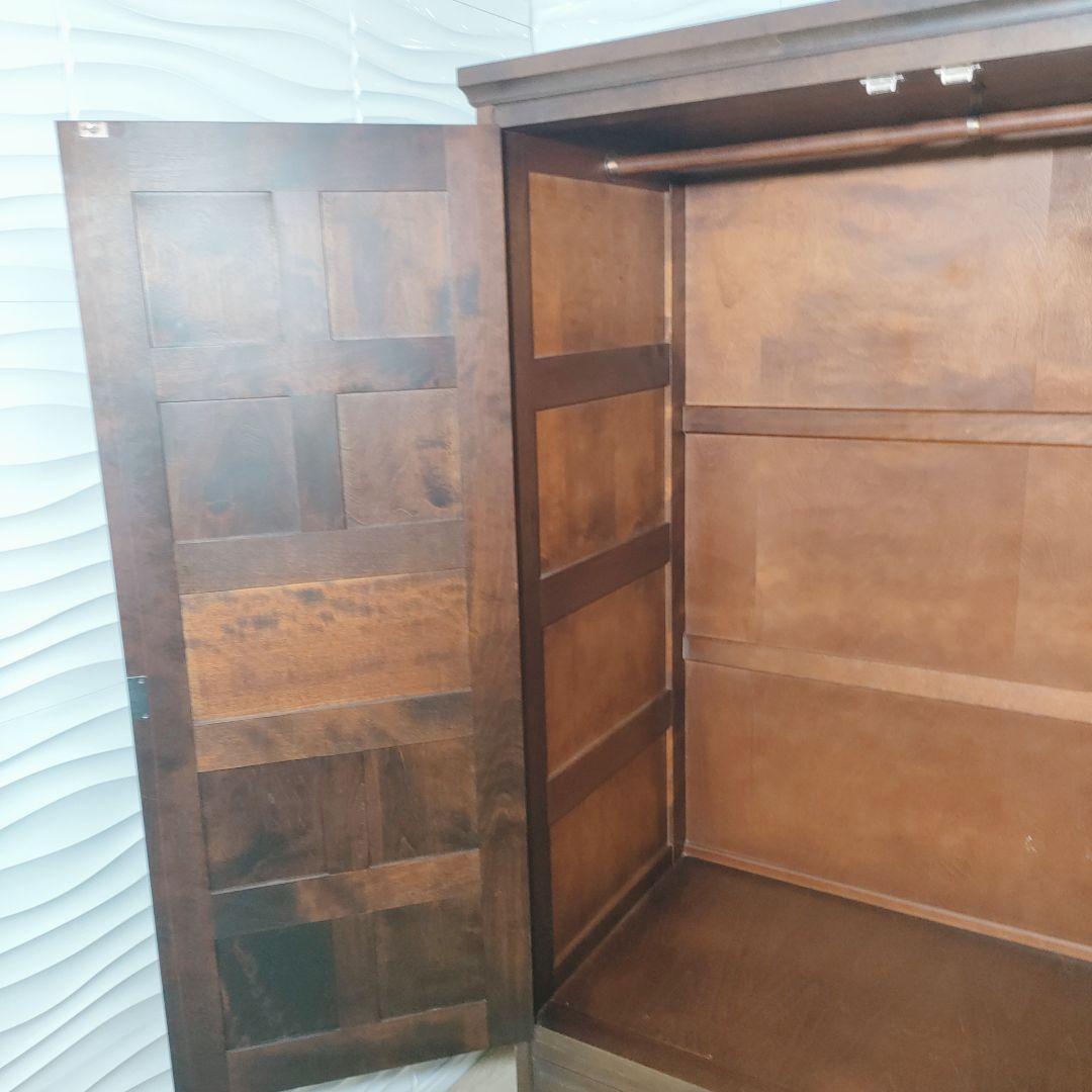 ◇大阪府神戸市配達無料！◇北海道民芸家具◇洋服箪笥ワードローブ◇アンティーク◇