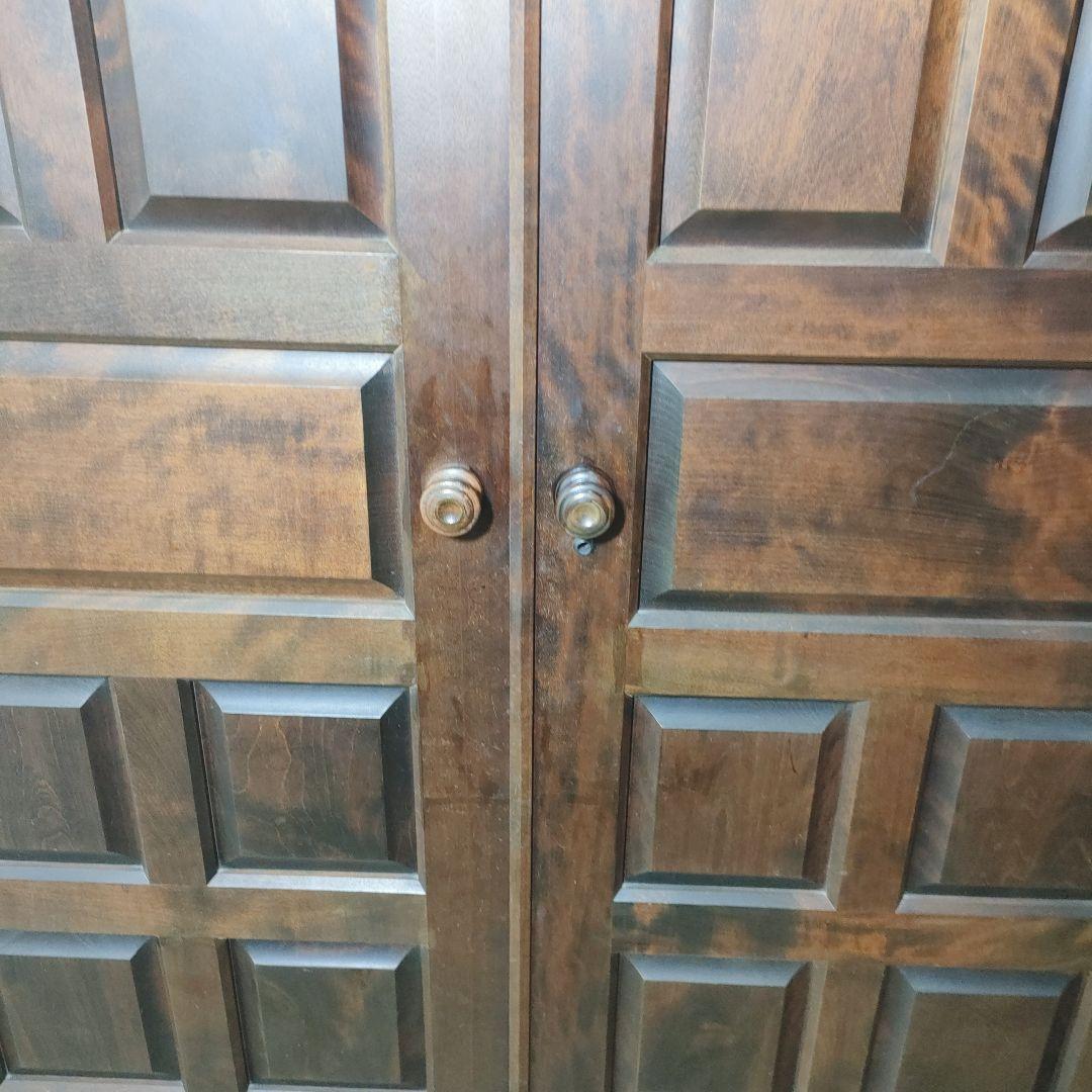 ◇大阪府神戸市配達無料！◇北海道民芸家具◇洋服箪笥ワードローブ◇アンティーク◇