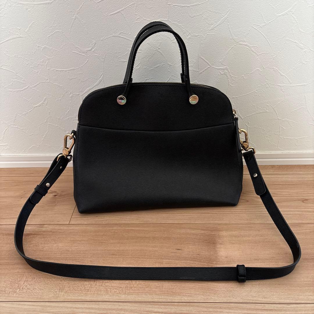正規品　FURLA フルラ パイパー ブラック　黒　卒園式　卒業式　鞄　バッグ