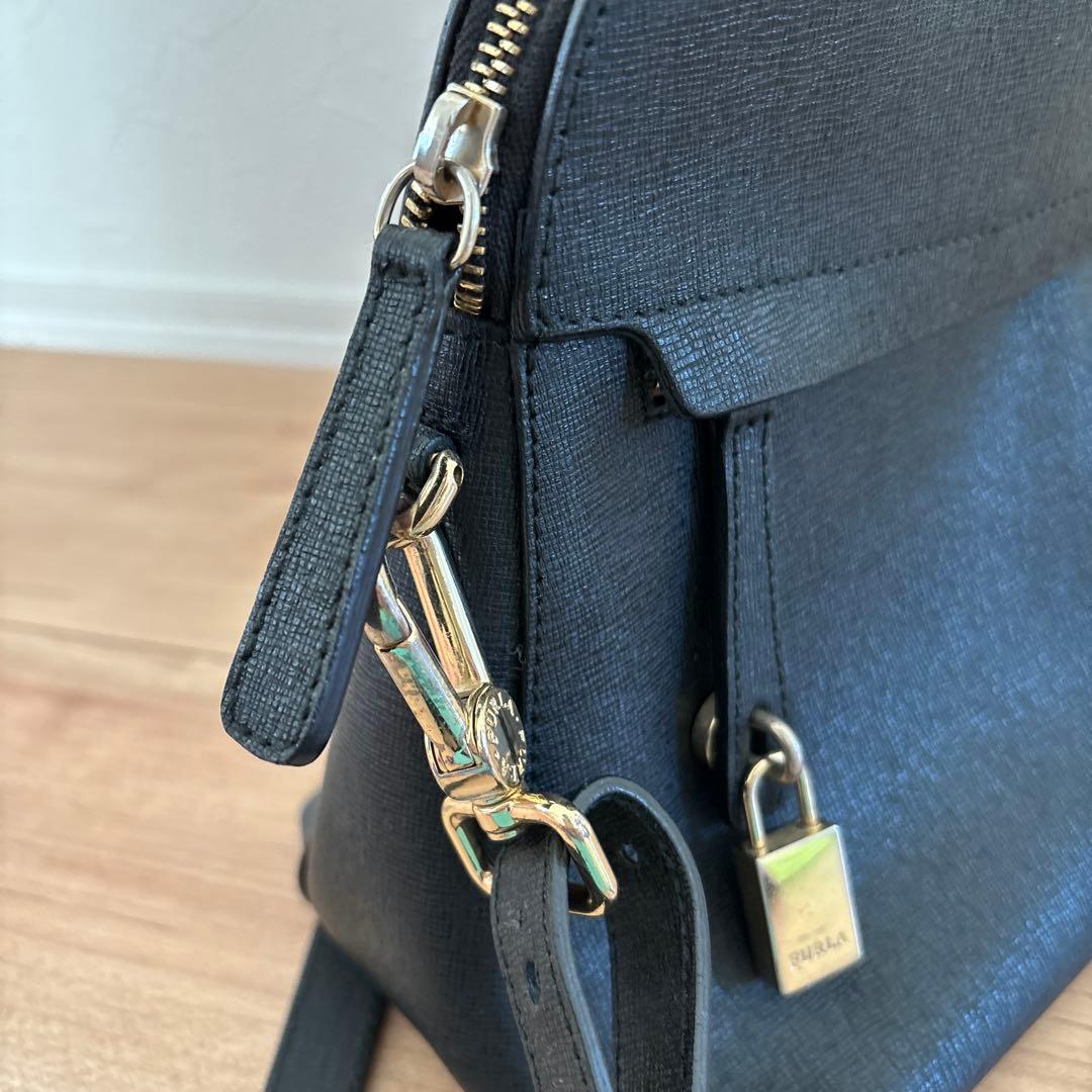 正規品　FURLA フルラ パイパー ブラック　黒　卒園式　卒業式　鞄　バッグ