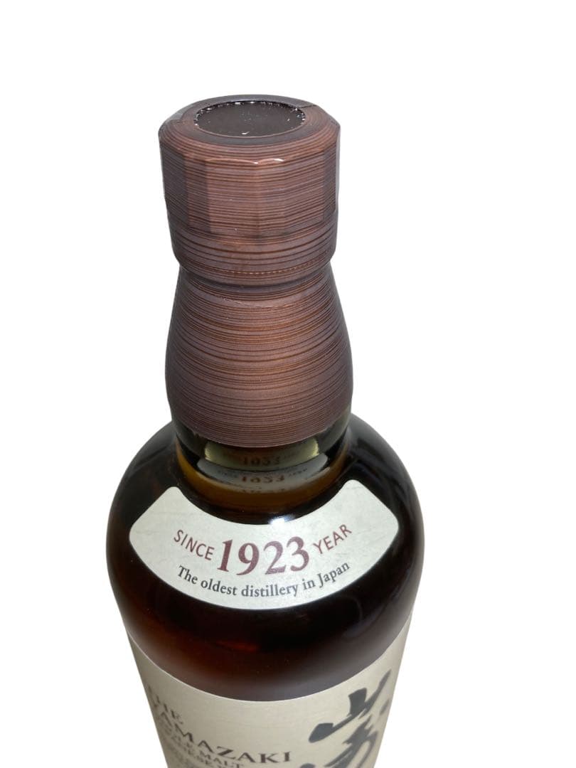 山崎 シングルモルトウイスキー 700ml 新品