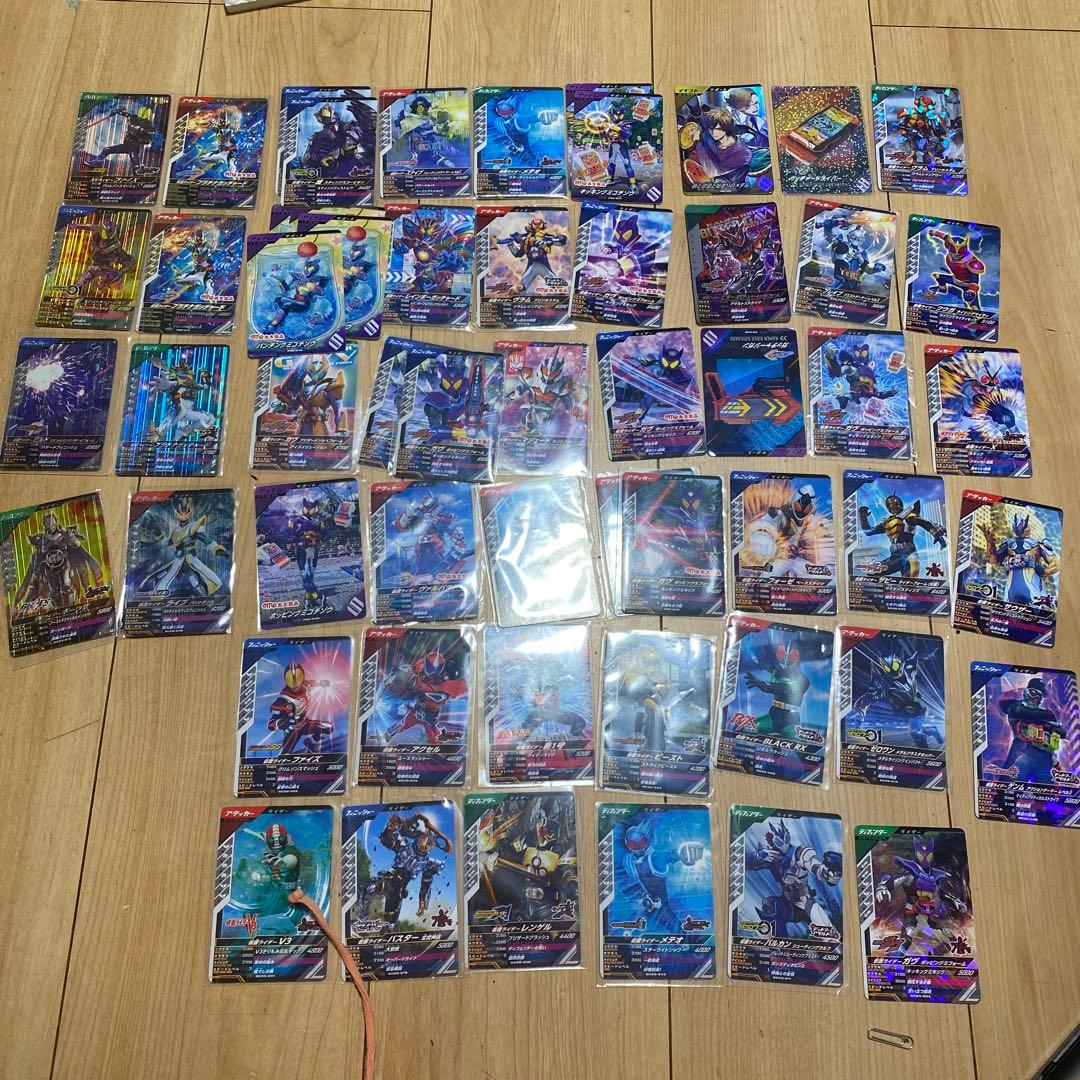 仮面ライダーカード　まとめ売り　56枚