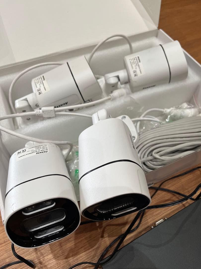 Aeaazzy 防犯カメラセット 4台