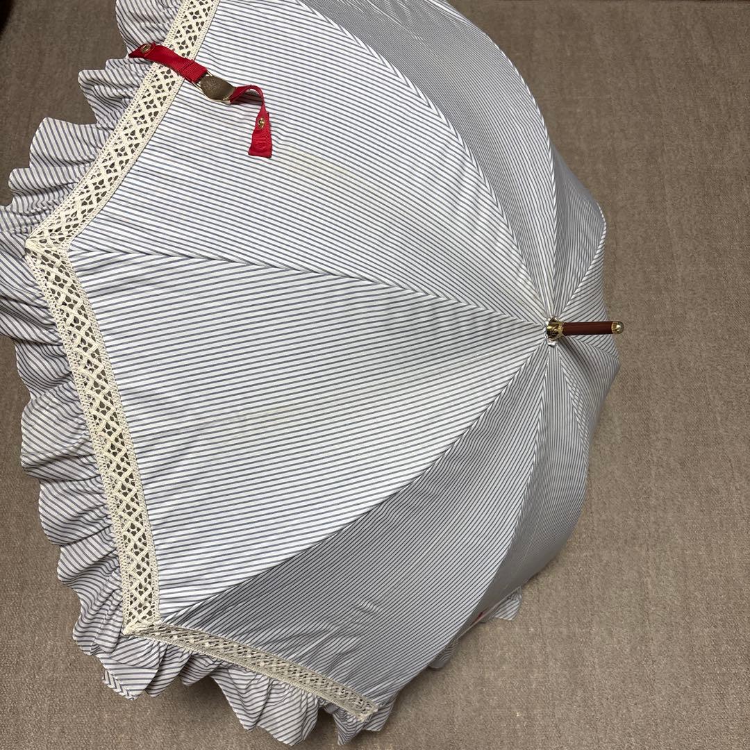 ラルフローレン 日傘 ストライプ