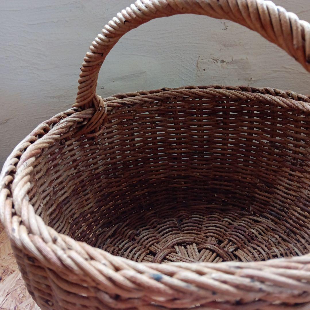 あけび籠　バスケット籠