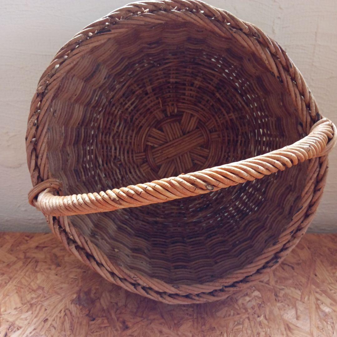 あけび籠　バスケット籠