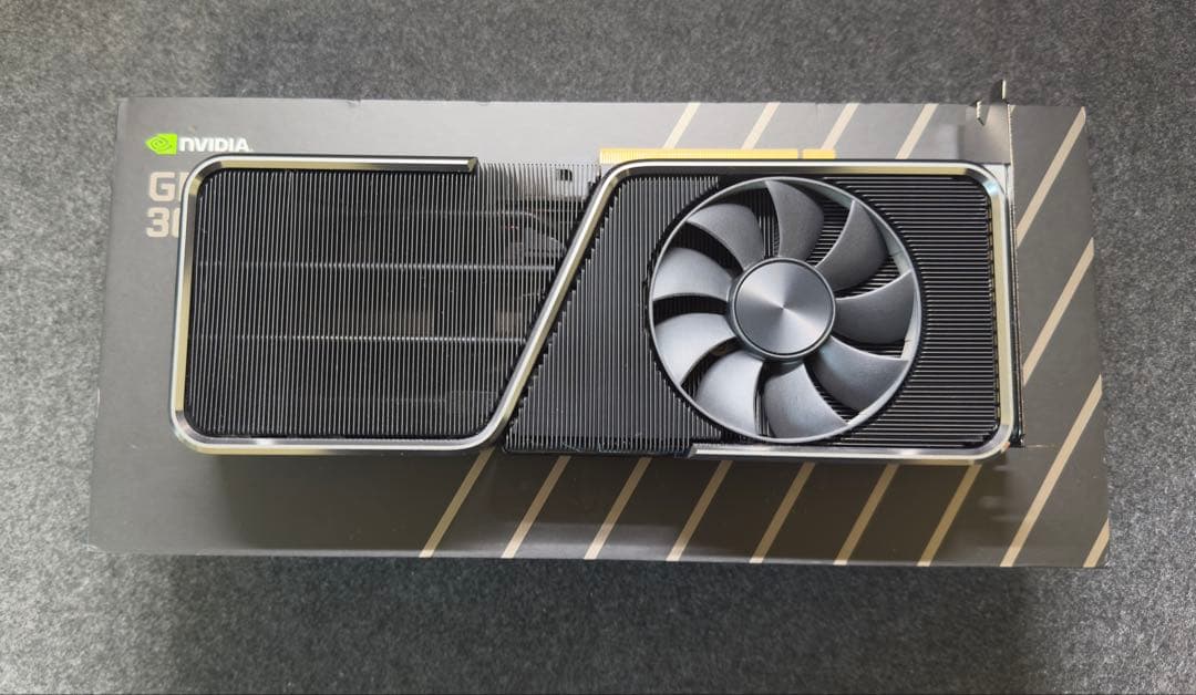 RTX 3070 Ti founders edition 本体