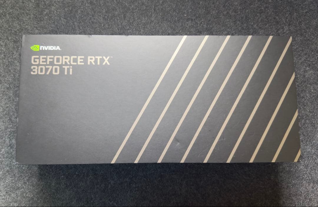 RTX 3070 Ti founders edition 本体