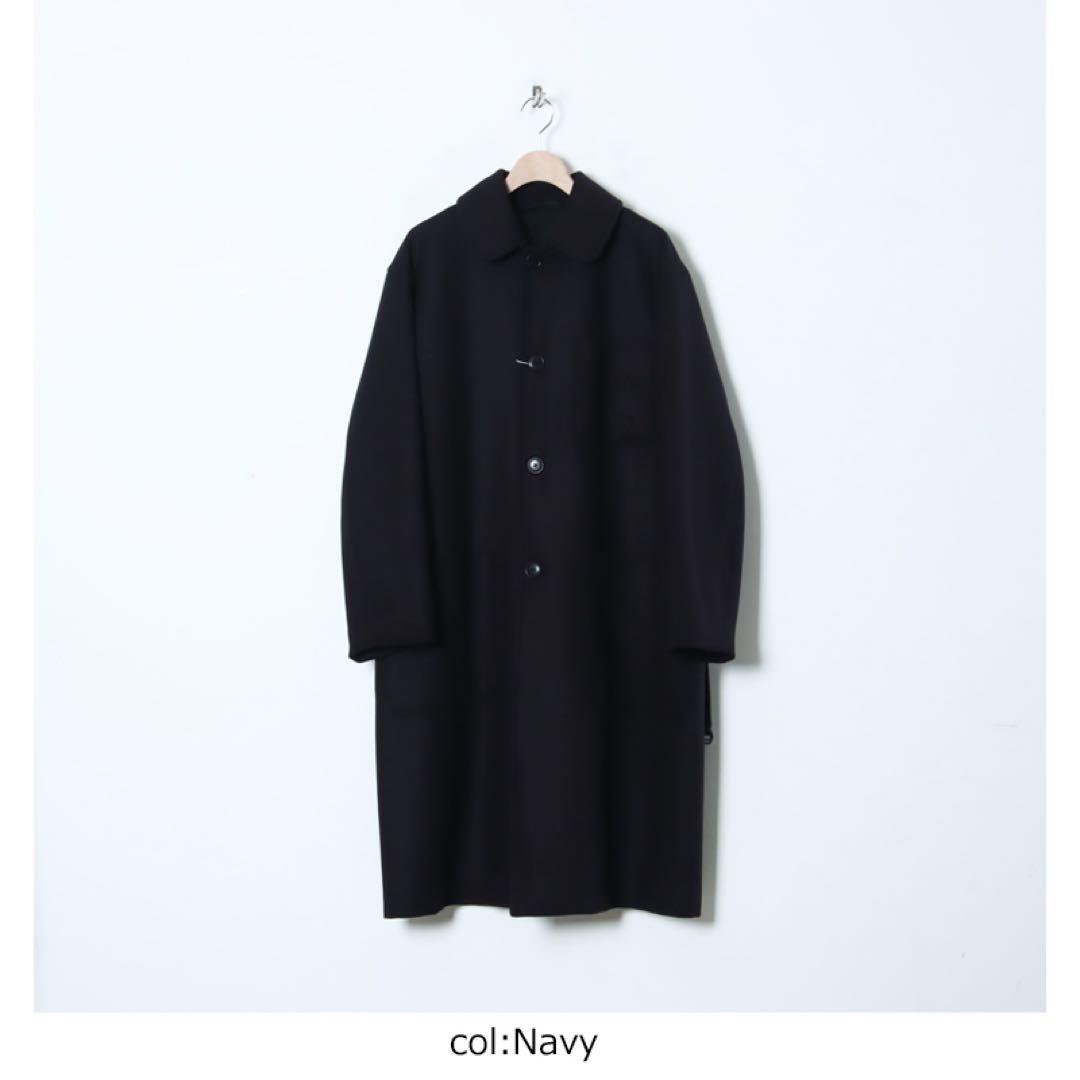 comoli 24aw ウールカシミアミリタリーコート　size2