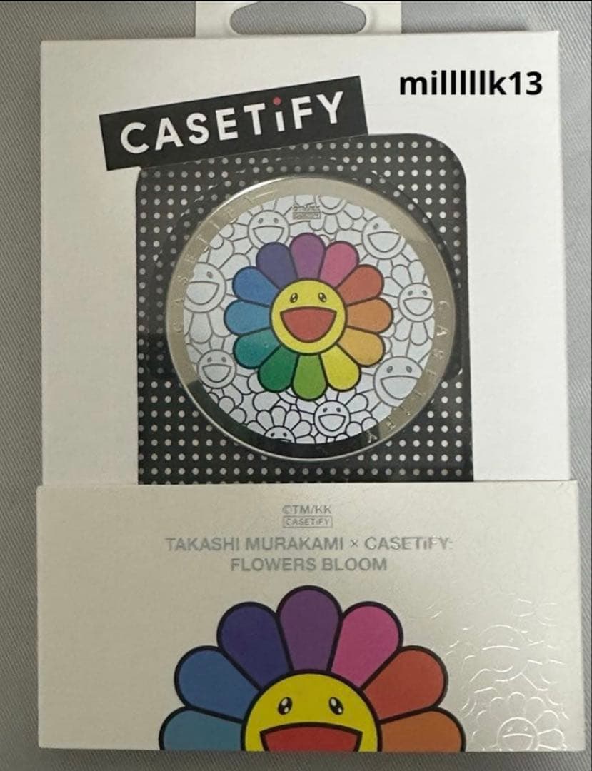 CASETIFY 村上隆　コラボ レインボー　スマイル　ポップアップ限定